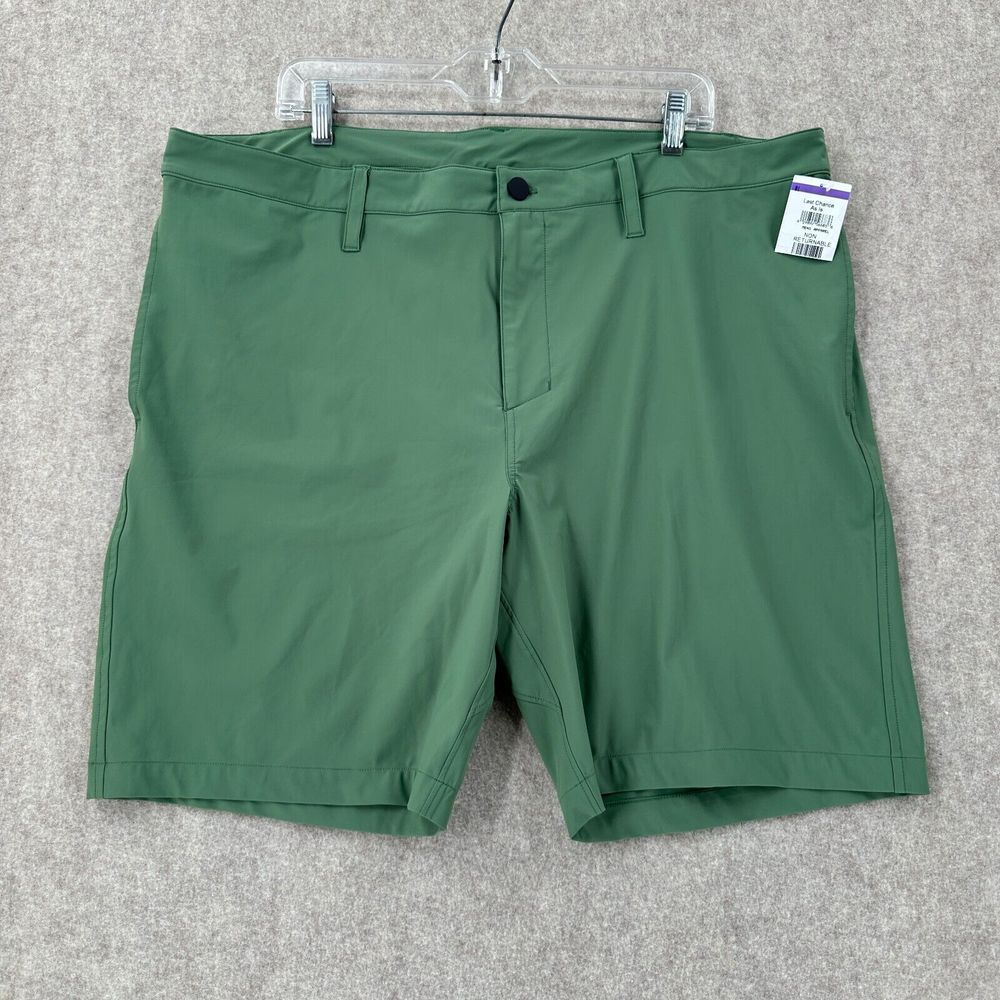 NWT Z by Zella Performance Shorts Mens 42 Green‎ Unlined Stretch 9" Golf Board